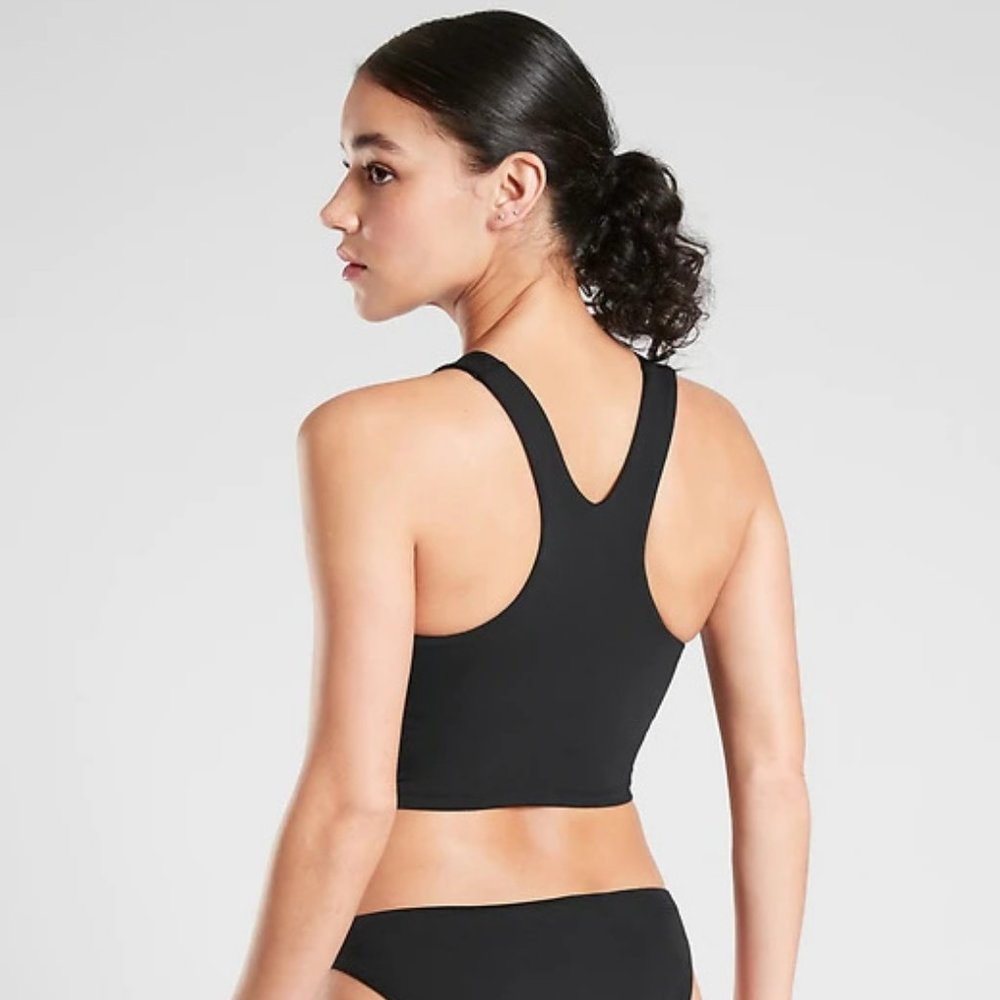 Athleta Conscious Crop Bikini Top A-C size XS - Picture 4 of 4